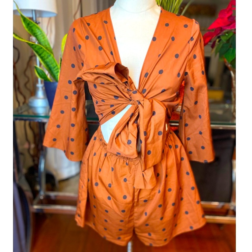 Polka Dot Romper